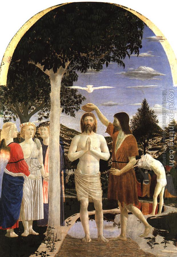 Piero Della Francesca : Baptism of Christ